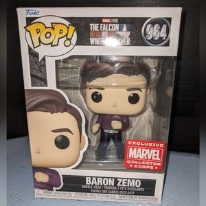 The Falcon and the Winter Soldier Baron Zemo Funko Pop
